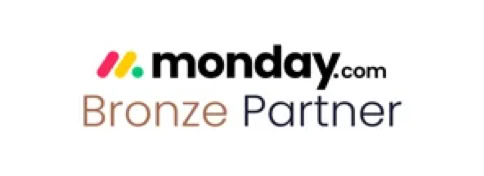 certyfikat bronze partner of monday.com