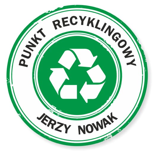 klient Puntk Recyklinku Jerzy Nowak